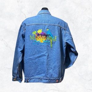 Vintage Jimmy Buffet Margarita Ville Jean Jacket